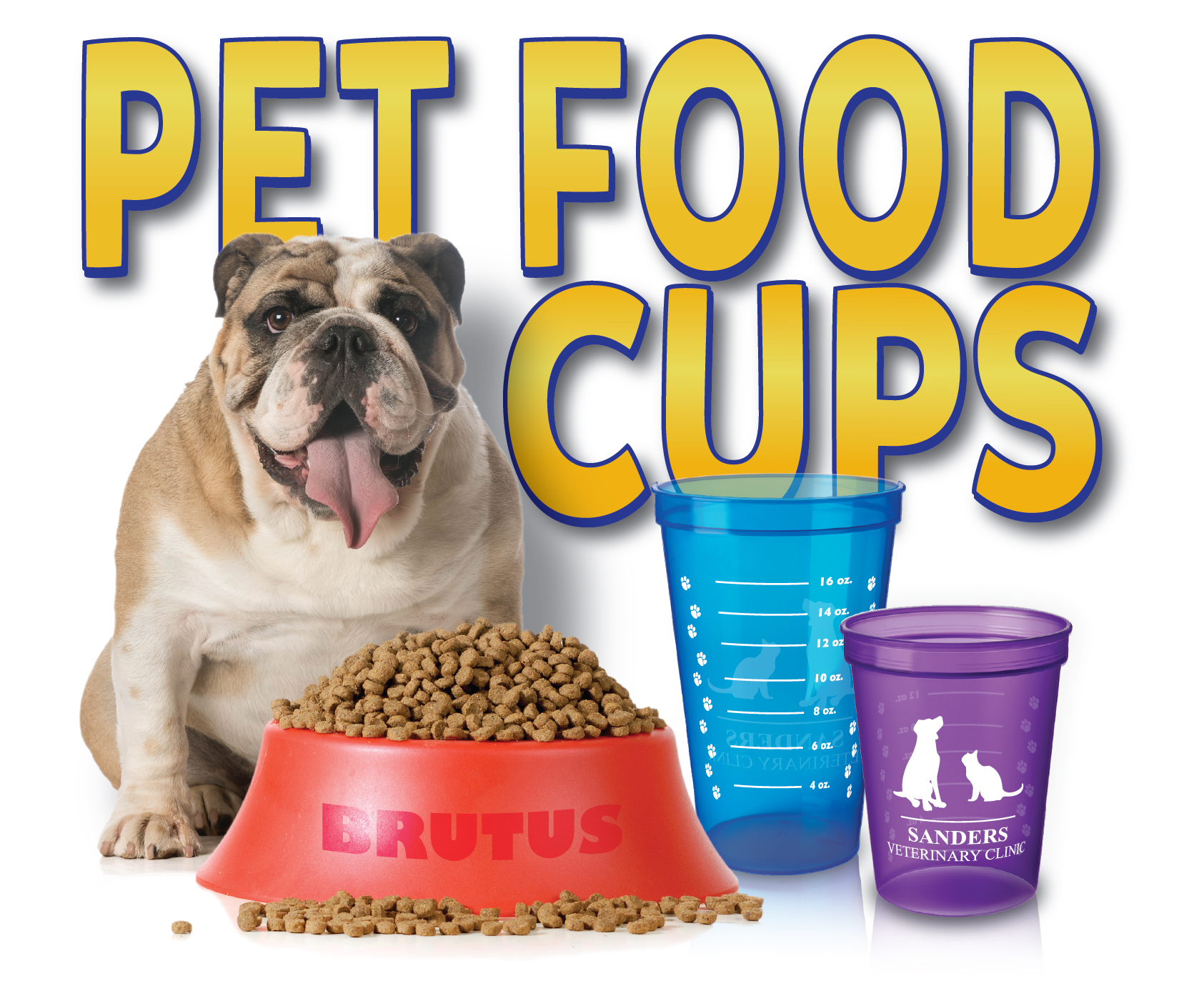 Promotional Pet Food Measuring Cups
